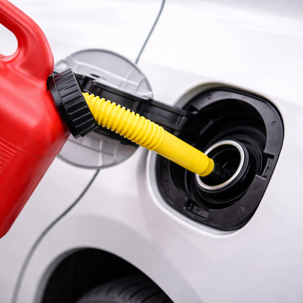 Emergency fuel delivery service at your location